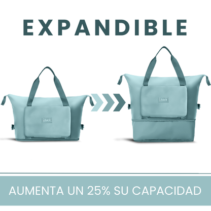 Bolsa de Viaje Azul Verdoso - TheFoldit [OFERTA 2X1]