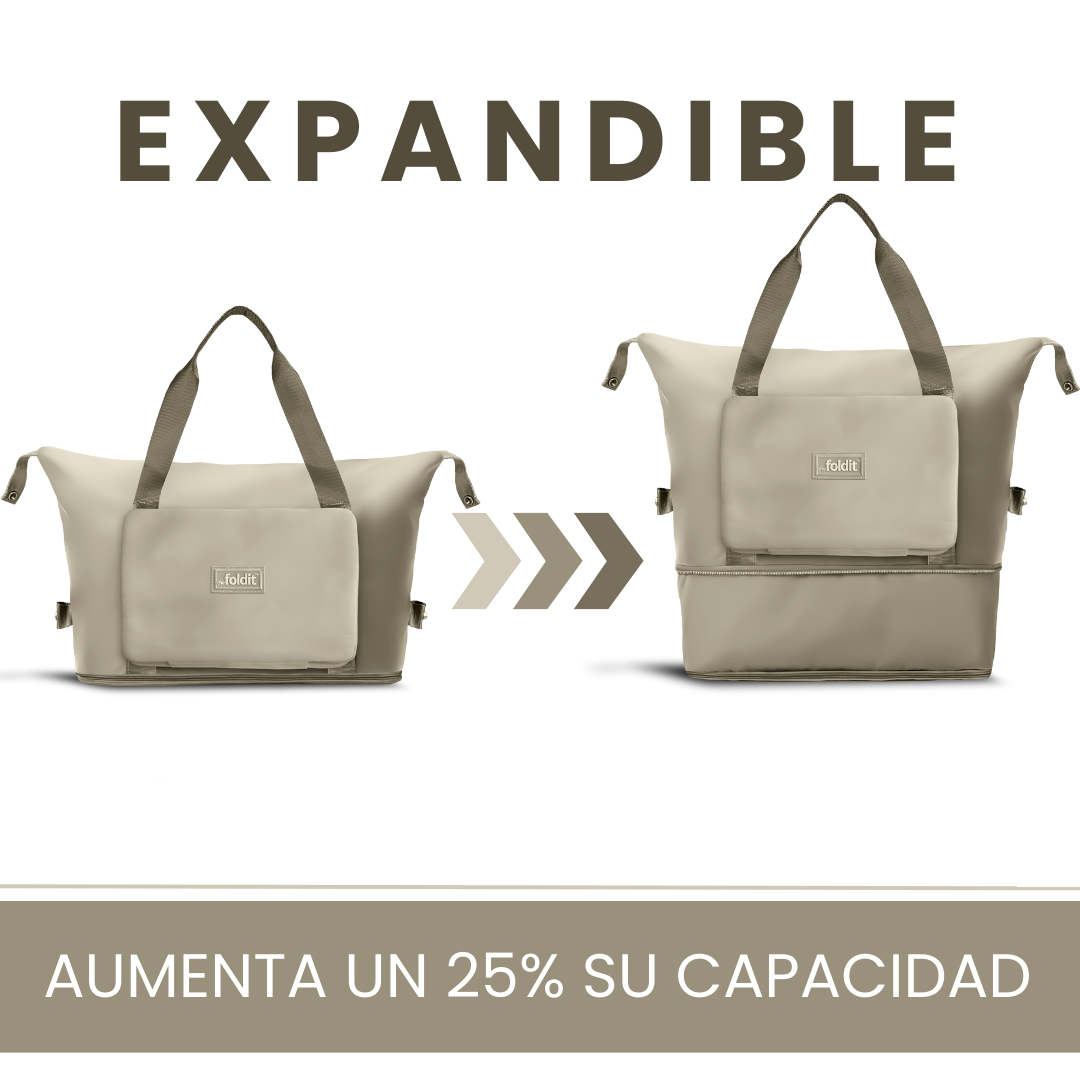 Bolsa de Viaje Beige - TheFoldit [OFERTA 2X1]