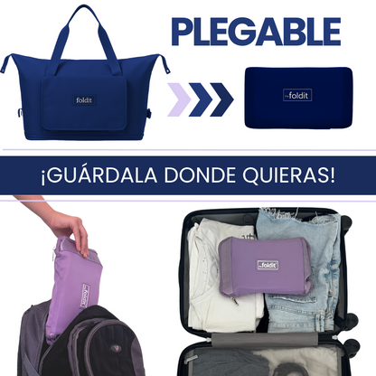Bolsa de Viaje Azul Marino- TheFoldit [OFERTA 2X1]