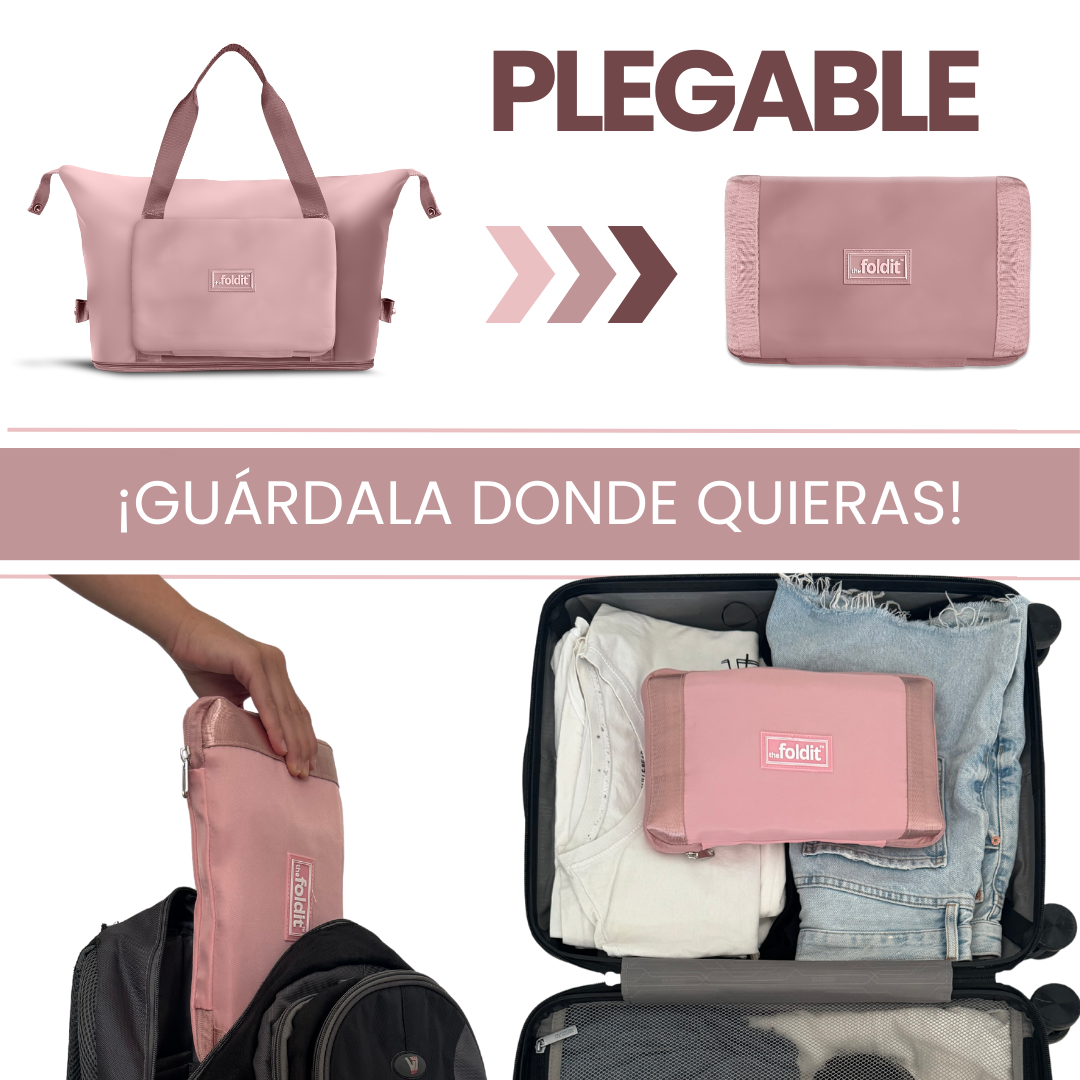 Bolsa de Viaje Rosa - TheFoldit [OFERTA 2X1]