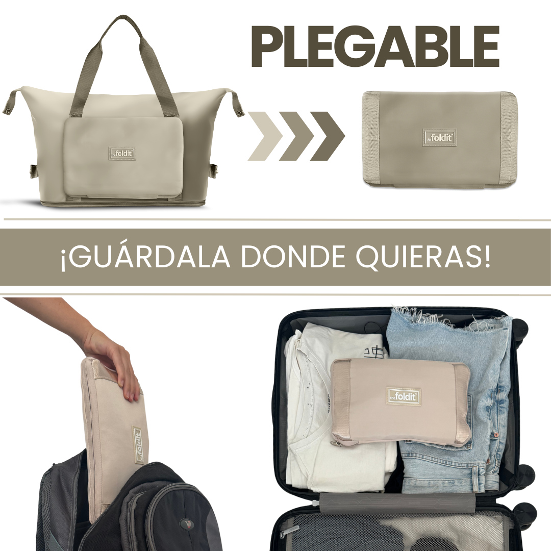 Bolsa de Viaje Beige - TheFoldit [OFERTA 2X1]